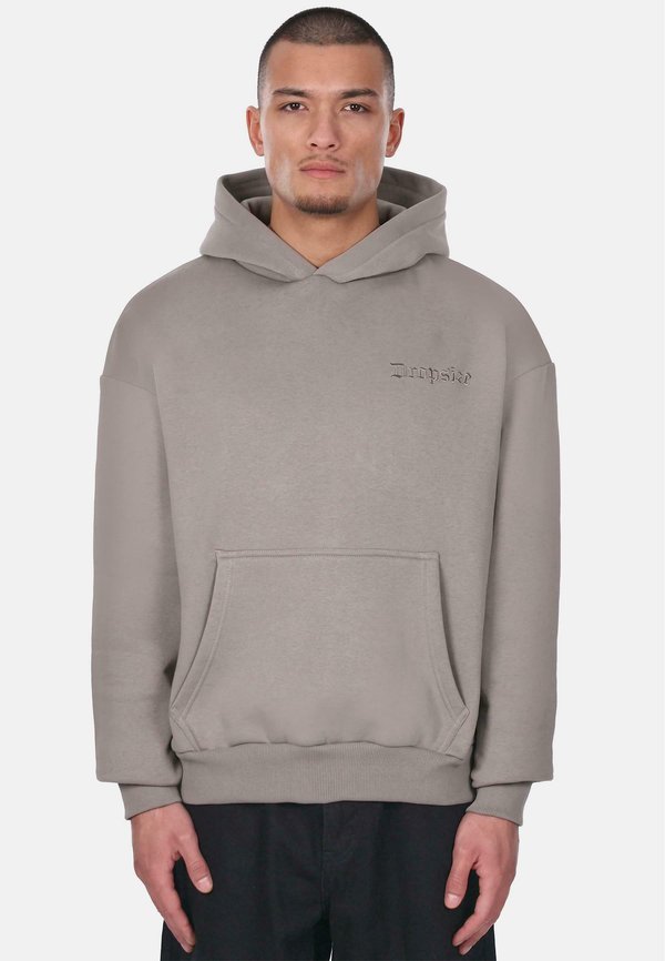 HEAVY OVERSIZE EMBO  - Kapuzenpullover - moon rock