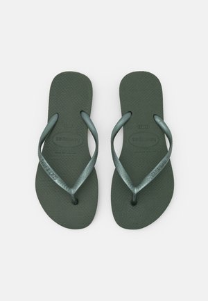 SLIM - Tongs - olive green