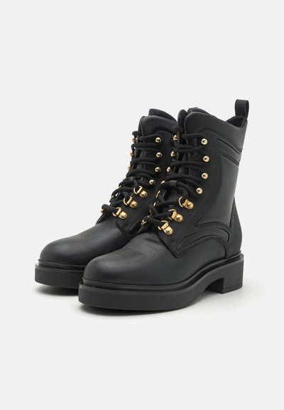 Emporio Armani MAY LACE UP BOOTIE - Μποτάκια με κορδόνια - nero