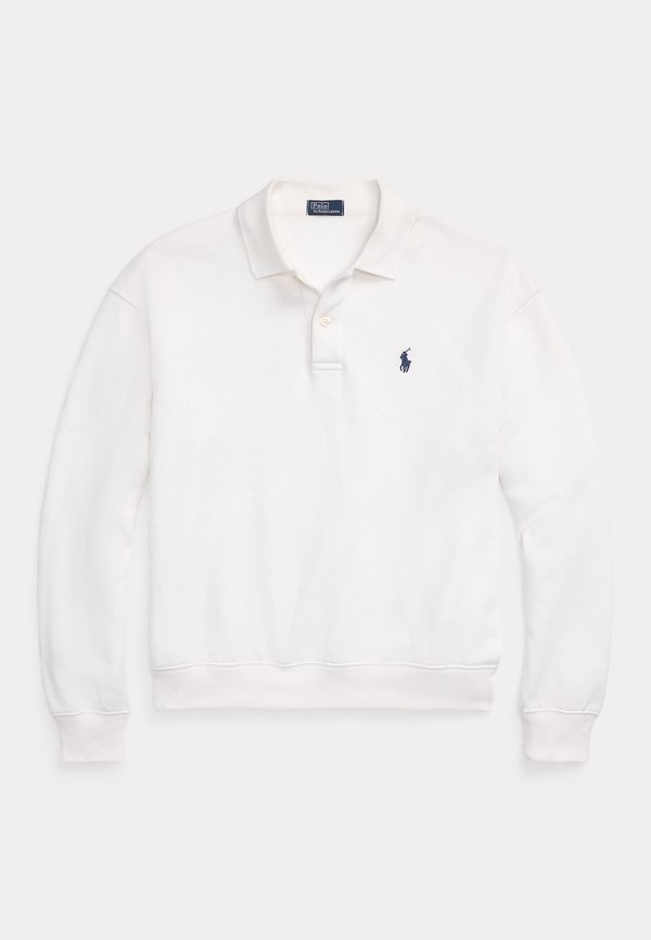 POLO COLLAR FLEECE PULLOVER - Sweatshirt - nevis3