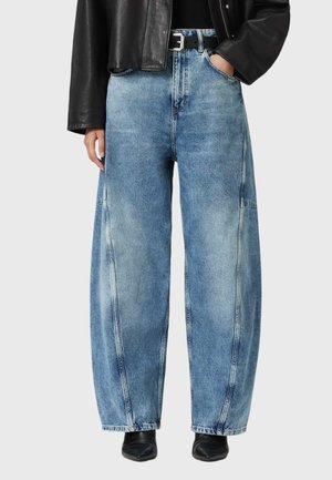 AllSaints CARTER BARREL  - Straight leg jeans - mid indigo