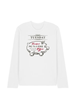 DC COMICS - SUPERMAN, SUPERNATURAL PIG N POKE - Long sleeved top - white
