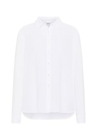 IN UNIFARBE - Overhemdblouse - weiß