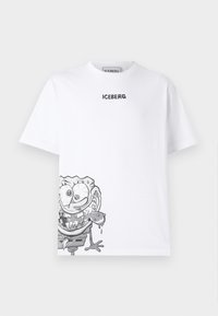 T-shirt imprimé - bianco ottico