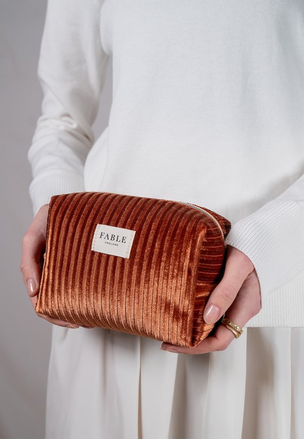 Blue Velvet - Kosmetiktasche - rust