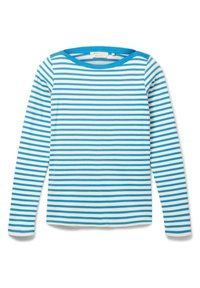 TOM TAILOR DENIM Camiseta de manga larga - white mid blue stripe