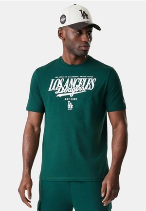 MLB REG SCRIPT GRAPH TEE - T-shirt con stampa - green