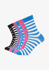 Unselected, multicolour (stripes & dots dark 10)