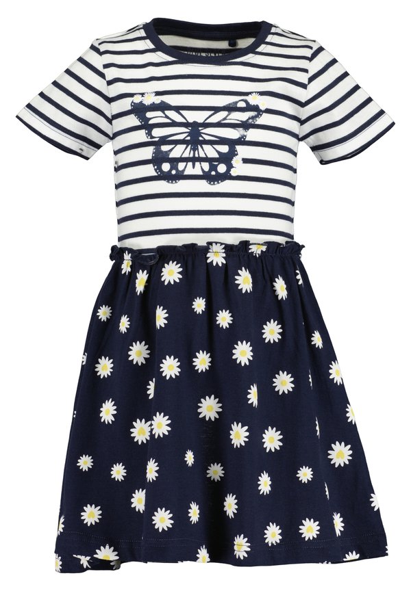 SUMMER VIBES - Jerseykleid - dk blau