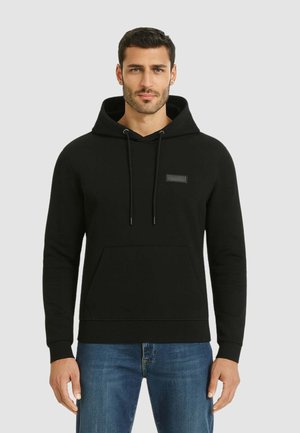 Felpa con cappuccio - nero