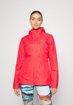 POURING ADVENTURE JACKET - Hardshell jacket - red hibiscus