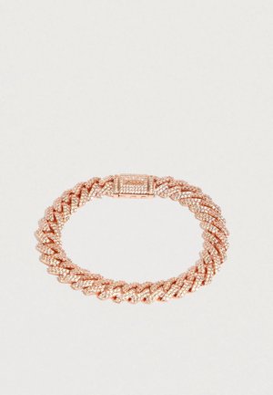 MINI PRONG PAVE BRACELET - Armband - rose gold-coloured
