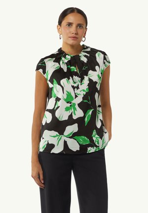 comma Blouse - schwarz
