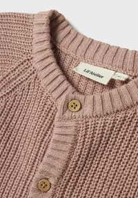 Lil' Atelier LANGARM - Gilet - misty rose