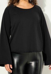 Ulla Popken Mikina - black