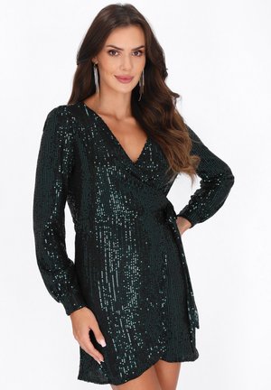Cocktailjurk - dark green