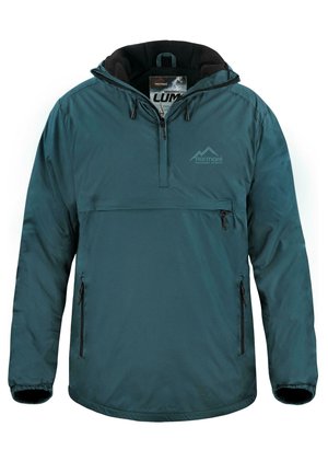 LUMI 1/4 ZIP - Windbreaker - teal