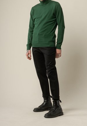 Strickpullover - green