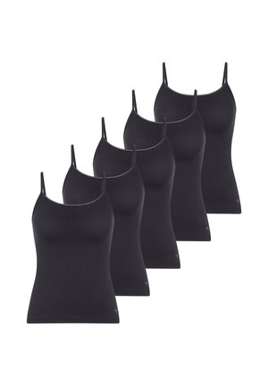 5-PACK PURE COMFORT - Aluspaita - black