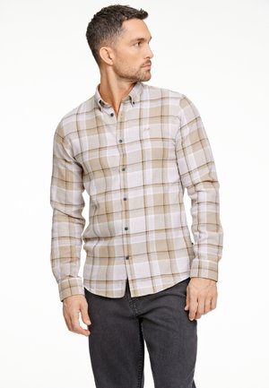 Lindbergh CHECKED  - Camisa - sand