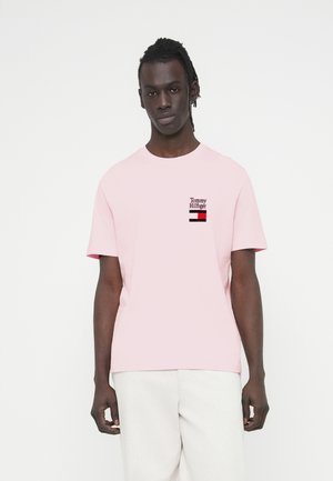 BRAND LOVE TEXT STACK TEE - T-Shirt print - light pink