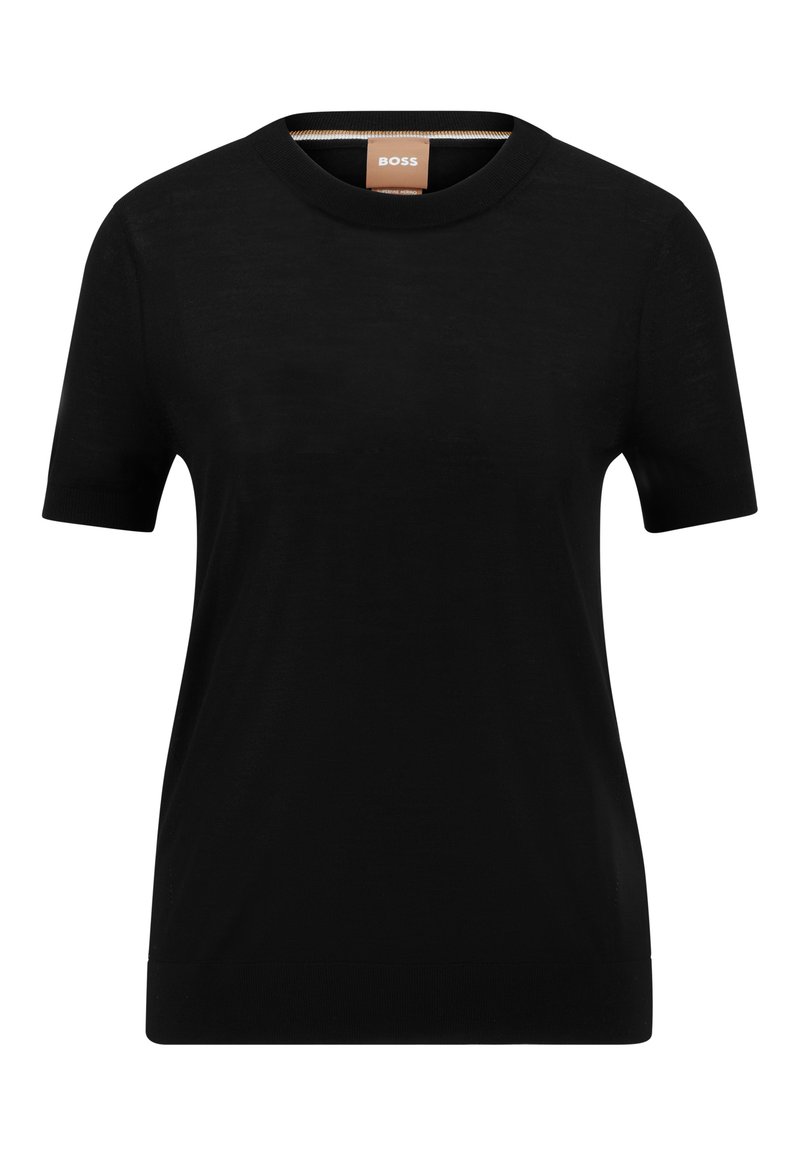 Boss T-shirt basic zwart