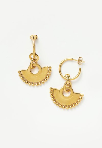 Missoma ZENYU CHANDELIER SMALL HOOP EARRINGS - Auskarai - gold-colured