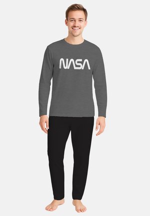 NASA  - Pyjamas - grau schwarz