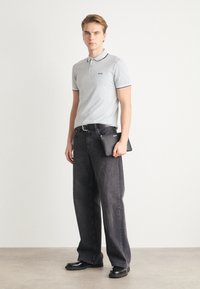 BOSS PAUL - Poloskjorter - light/pastel grey