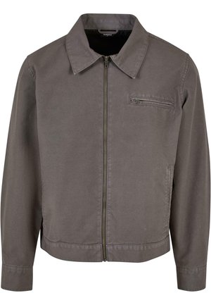 Urban Classics OVERDYED WORKWEAR  - Cowboyjakker - darkshadow