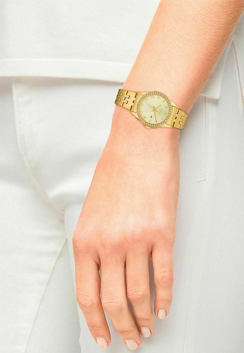 Damen Analoguhren | s.Oliver Uhr gold/goldfarben - RL98615 Damen Analoguhren | s.Oliver Uhr gold/goldfarben - RL98615