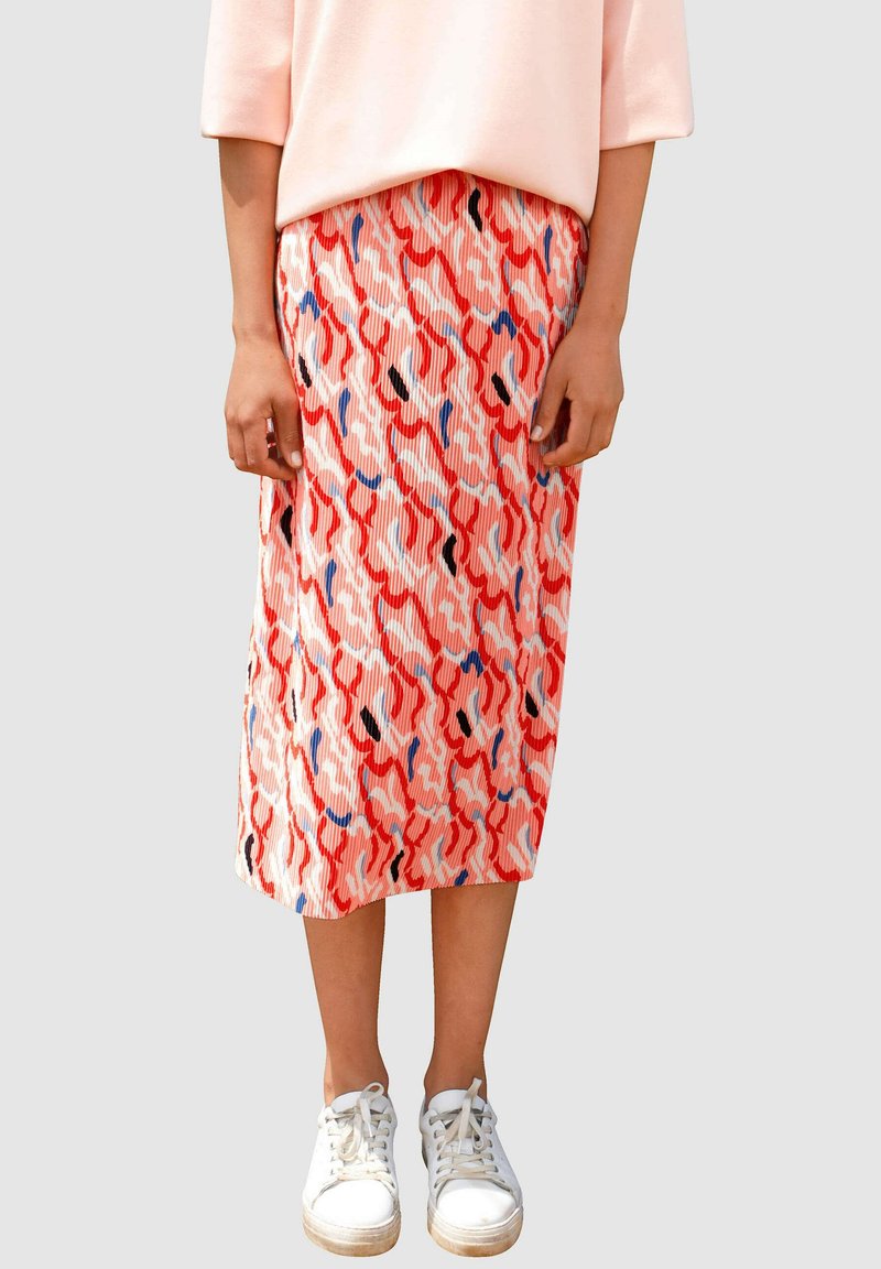 Damen Jeansröcke | Dress In Faltenrockapricot - OA15273 Damen Jeansröcke | Dress In Faltenrockapricot - OA15273