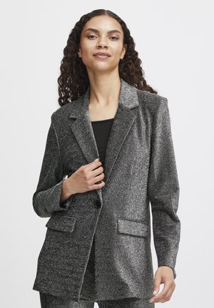 b.young BYTACHA - Short coat - silver mix