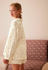 Next BUTTON THROUGH SET - Yöasusetti - neutral floral print