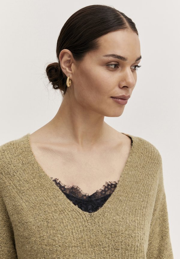 BYMirelle - Jumper - tannin melange2