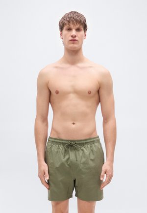 Calvin Klein Swimwear LOGO TAPE - Ujumisšortsid - deep lichen green