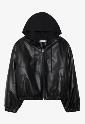 YOURTURN UNISEX - Könnyű dzseki - black