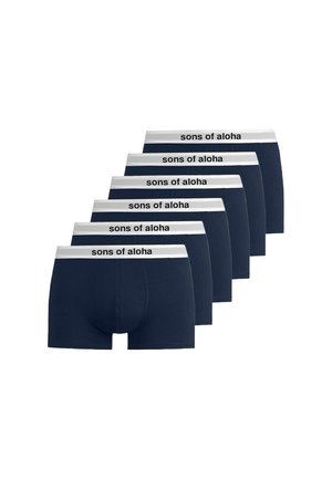 6ER PACK - Boxer brief - navy weiß