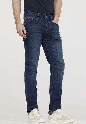Slim fit jeans - deep blue brushed
