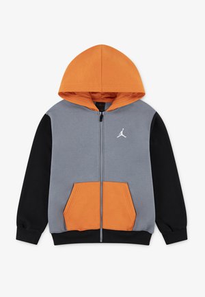 Zip-up sweatshirt - black/starfish
