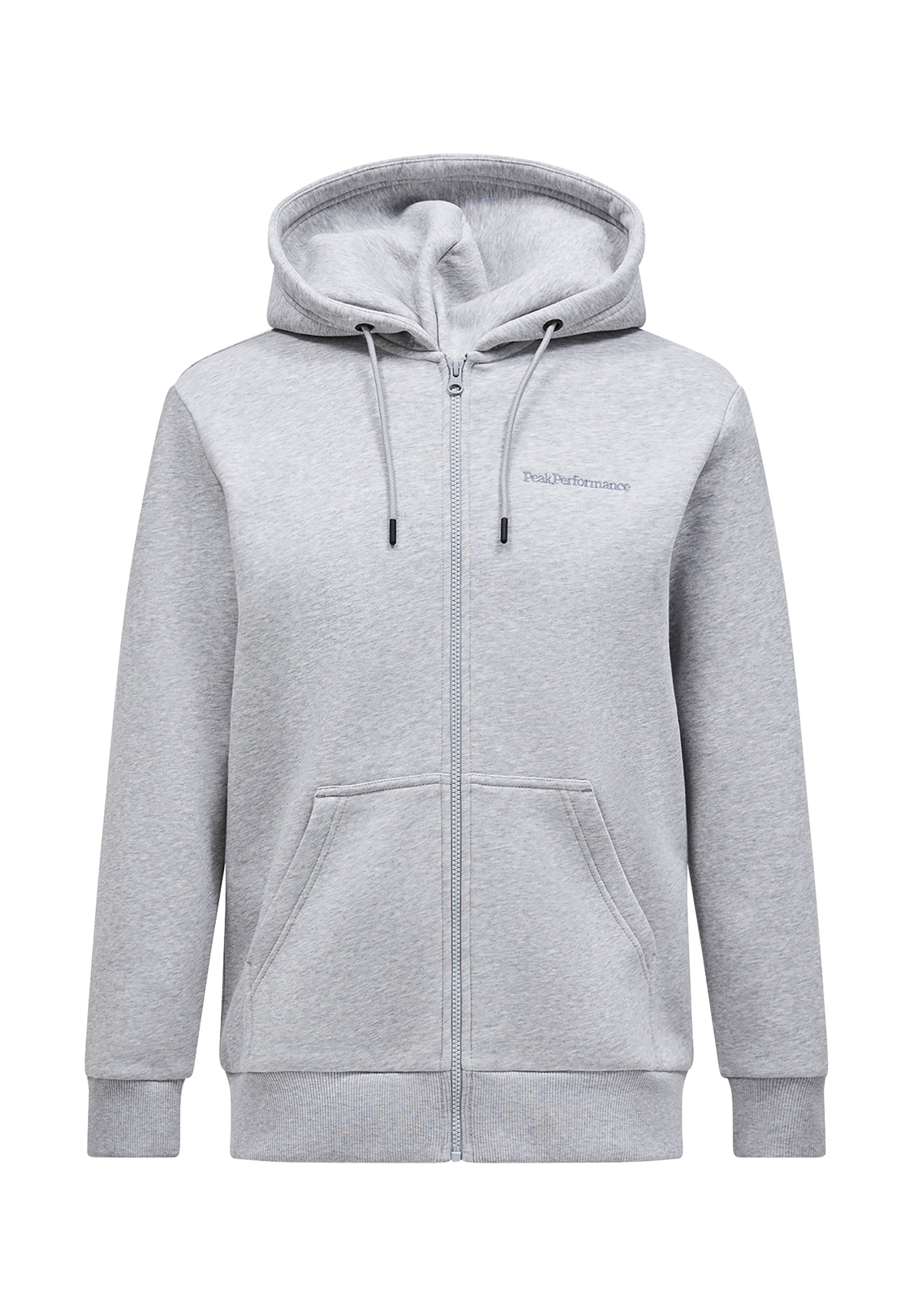 Peak Performance ORIGINAL SMALL LOGO - Sweatjacke - grau