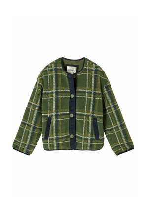 FatFace, PRINTED BORG JACKET - Fleece jacket - green