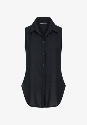 Cloud 5ive, TOP WITH BUTTON PLACKET - Débardeur - black