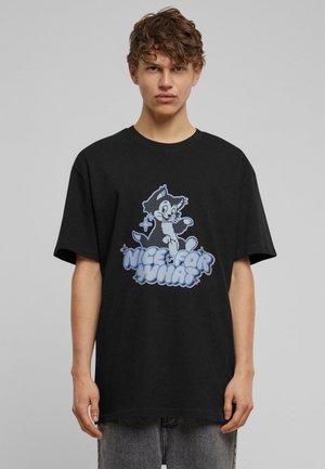 Upscale by Mister Tee NICE FOR WHAT HEAVY - Print T-shirt - black