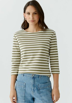 SOLEILA - Longsleeve - white green