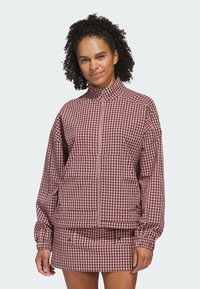 adidas Performance ULTIMATE GINGHAM - Trainingsjacke - aurora ruby