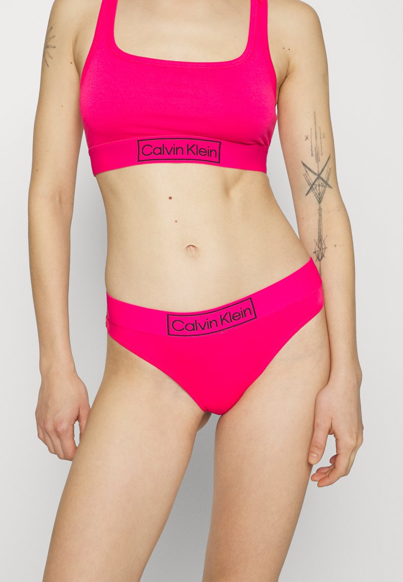 Calvin Klein Underwear THONG REIMAGINED HERITAGE - Tangice - pink splendor
