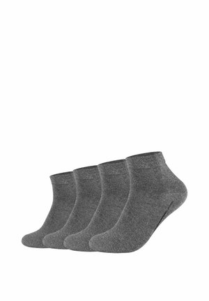 QUARTER UNISEX 4 PACK - Strømper - dark grey mix