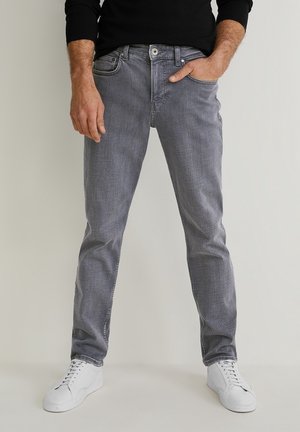 Vaqueros rectos - grey denim