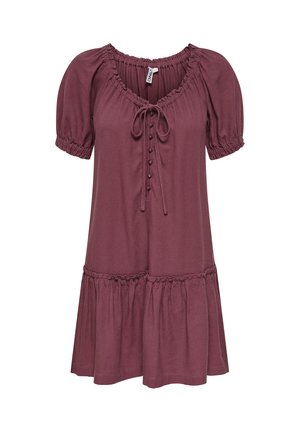 ONLY, ONLGOA Linen Short - Robe de jour - rose brown